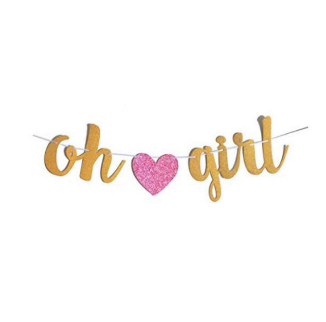 Banner "oh girl"