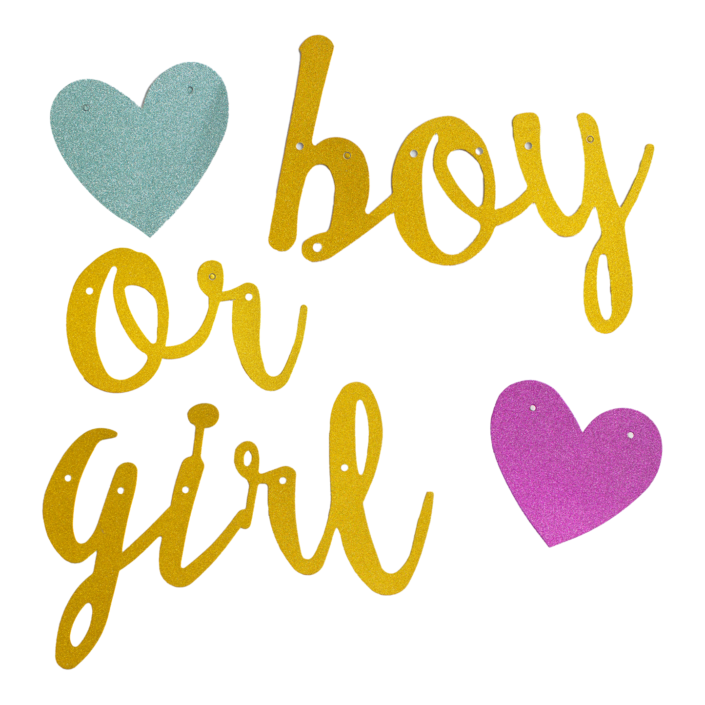 Banner "boy or girl"